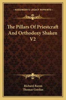 Paperback The Pillars Of Priestcraft And Orthodoxy Shaken V2 Book