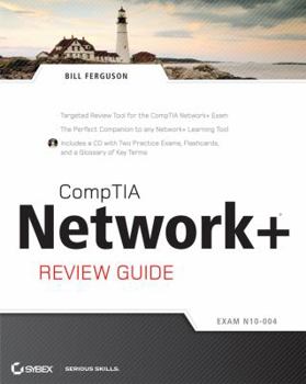 Paperback CompTIA Network+ Review Guide: Exam N10-004 [With CDROM] Book