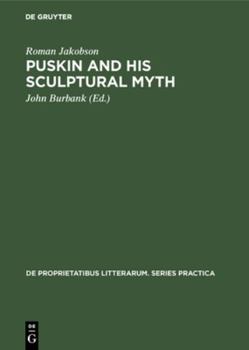 Hardcover Puskin and His Sculptural Myth Book