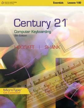 Hardcover Century 21(tm) Computer Keyboarding, Lessons 1-80 Book