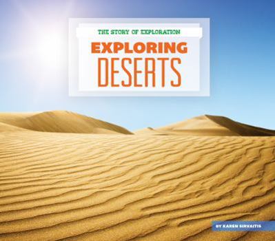 Library Binding Exploring Deserts [Large Print] Book