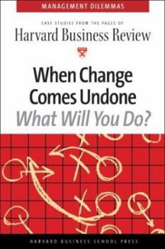Paperback When Change Comes Undone Book