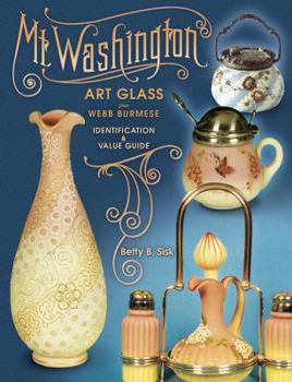 Hardcover Mt Washington Art Glass plus Webb Burmese, Identification & Value Guide Book