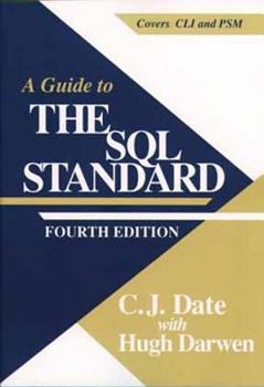 Paperback A Guide to SQL Standard Book
