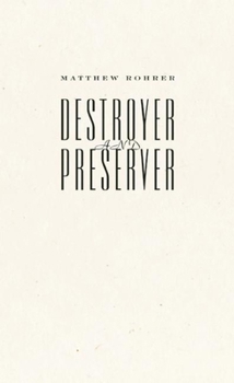 Paperback Destroyer and Preserver Book