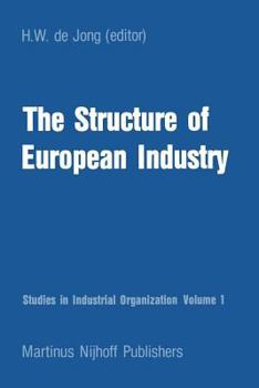 Paperback The Structure of European Industry Book