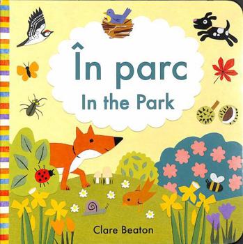 Board book In the Park Romanian-English Book