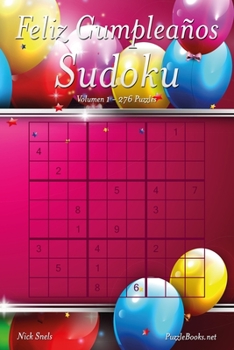 Paperback Feliz Cumpleaños Sudoku - Volumen 1 - 276 Puzzles [Spanish] Book