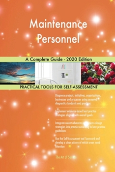 Paperback Maintenance Personnel A Complete Guide - 2020 Edition Book