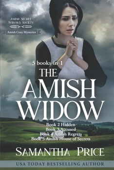 Paperback Amish Cozy Mysteries: 5 Books-in-1: The Amish Widow, Hidden, Accused, Amish Regrets, Amish House of Secrets Book