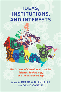 Hardcover Ideas, Institutions, and Interests: The Drivers of Canadian Provincial Science, Technology, and Innovation Policy Book