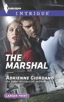 Paperback The Marshal [Large Print] Book
