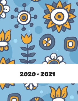 Paperback 2020-2021: Monthly Planner 2020-2021 Book