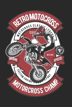 Terminplaner 2020: Terminkalender für 2020 mit Motocross Retro Cover | Wochenplaner | elegantes Softcover | A5 | To Do Liste | Platz für Notizen | für ... Beruf, Studium und Schule (German Edition)