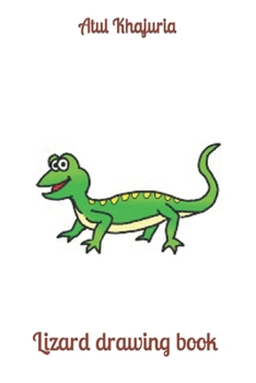 Paperback Lizard drawing book