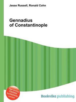 Paperback Gennadius of Constantinople Book