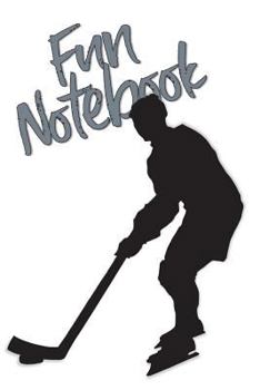 Fun Notebook: Boys Books - Mini Composition Notebook - Ages 6 -12 - Ice Hockey