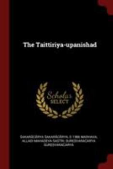 Paperback The Taittiriya-upanishad Book