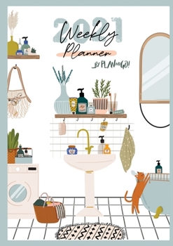 Paperback 2021 Weekly Planner Book