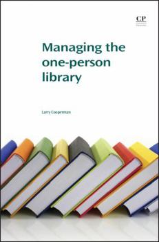 Paperback Managing the One-Person Library Book