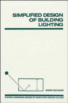 Hardcover Simplified Design of Building Lighting Book