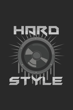 Hard style: 6x9 HardStyle | blank with numbers paper | notebook | notes
