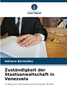 Paperback Zuständigkeit der Staatsanwaltschaft in Venezuela [German] Book