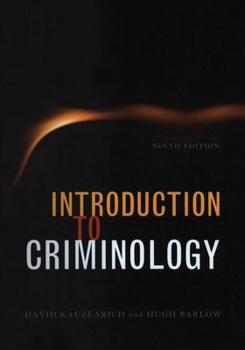 Paperback Introduction to Criminology, 9th Edition Book