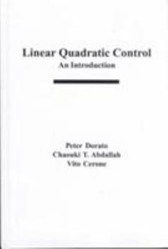 Hardcover Linear Quadratic Control: An Introduction Book