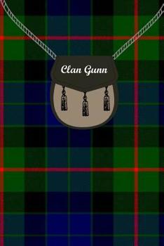 Paperback Clan Gunn Tartan Journal/Notebook Book