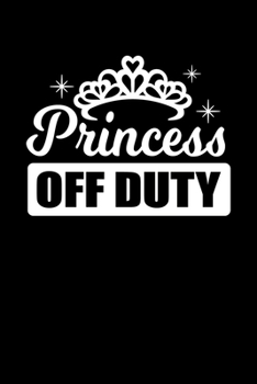 Paperback Notebook: Princess Decommissioning Pension Girlfriend Gift 120 Pages, 6X9 Inches, Dot Grid Book