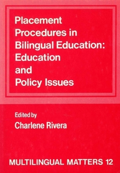 Hardcover Placement Procedures in Bilingual Education Book
