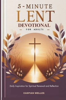 Paperback 5-Minute Lent Devotional for Adults 2025 Book