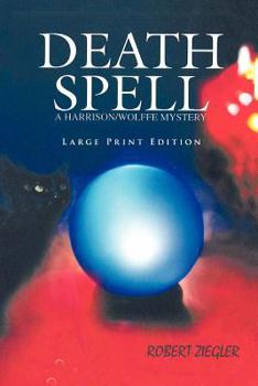 Paperback Death Spell: Large Print Edition Book