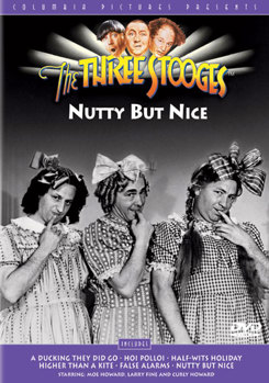 DVD Three Stooges: Nutty But Nice Book