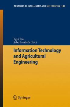 Paperback Information Technology and Agricultural Engineering Book