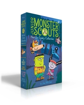 Paperback Junior Monster Scouts Not-So-Scary Collection Books 1-4 (Boxed Set): The Monster Squad; Crash! Bang! Boo!; It's Raining Bats and Frogs!; Monster of Di Book