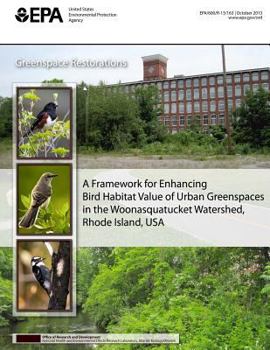 Paperback A Framework for Enhancing Bird Habitat of Urban Greenspaces in the Woonasquatucket Watershed, Rhode Island, USA Book