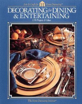 Paperback Decorating for Dining Entertainment Book