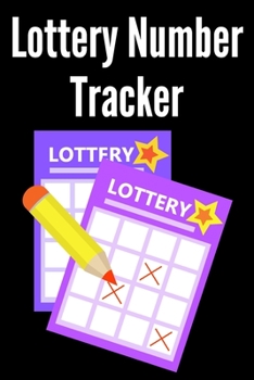 Paperback Lottery Number Tracker Book