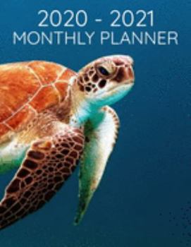 Paperback 2020 - 2021 Monthly Planner: 24 Month Agenda Planner - Two Year Calendar Planner - January 2020 to December 2021 Monthly Calendar Planner, 8.5" x 1 Book