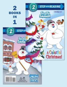 Library Binding A Colorful Christmas!/Snow Day! (Frosty the Snowman) Book