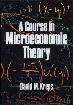 Paperback A Course in Microeconomic Theory Book