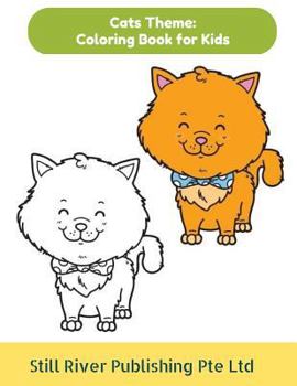 Paperback Cats Theme: Coloring Book for Kids Book