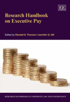 Hardcover Research Handbook on Executive Pay Book