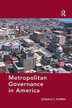 Paperback Metropolitan Governance in America Book