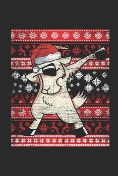 Paperback Ugly Christmas - Goat: Dotted Bullet Grid Notebook / Journal (6 X 9 -120 Pages) - Ugly Christmas Gift Idea Book