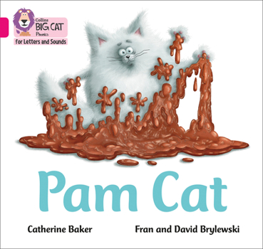 Paperback Collins Big Cat Phonics for Letters and Sounds - Pam Cat: Band 1b/Pink B Book