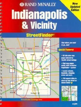 Paperback Rand McNally Indianapolis and Vicinity Streetfinder (Rand McNally Streetfinder) Book