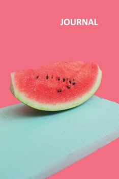 Paperback Journal: Fruitarian diet Terrific Bullet Journal Dot Grid Daily Planner Student for notes on watermelon benefits for men Book